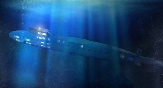 Süper lüks denizaltı-yat - Resim: 1