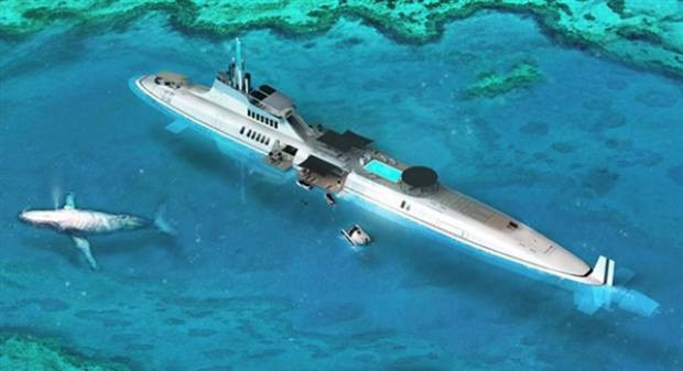 Süper lüks denizaltı-yat - Resim: 6