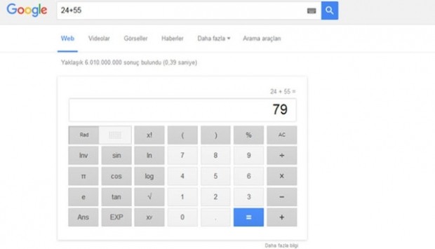 Google'da bakın neler yapılacağını biliyor musunuz? - Resim: 1