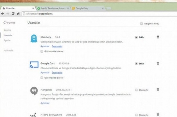 Dikkat edilmesi gereken Chrome özelliği - Resim: 5