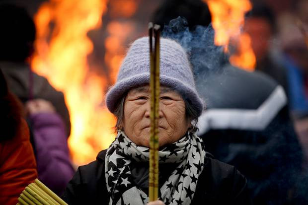 Dünyadan günün fotoğraf galerisi 10.02.2013 - Resim: 10