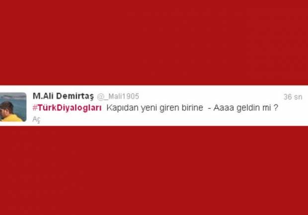 Komik Türk diyalogları Twitter'ı  salladı - Resim: 22