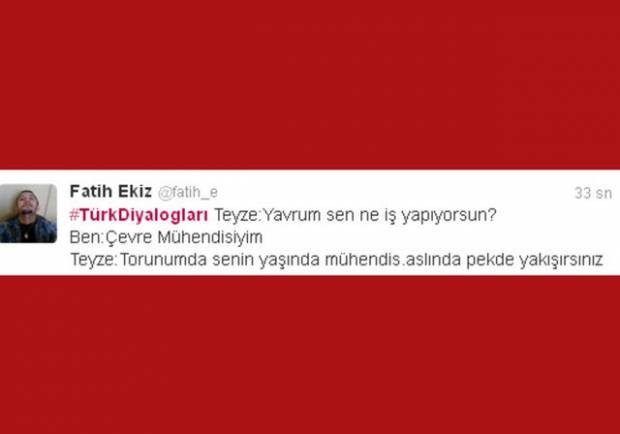 Komik Türk diyalogları Twitter'ı  salladı - Resim: 38