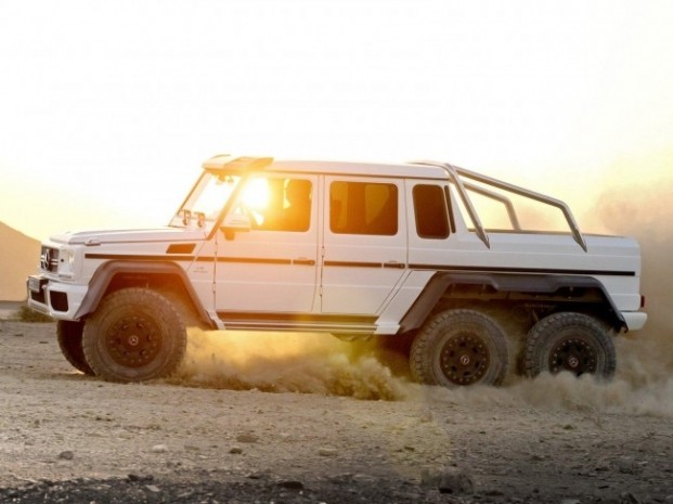 2.5 milyonluk arazi aracı Mercedes AMG G63, 6×6 - Resim: 3