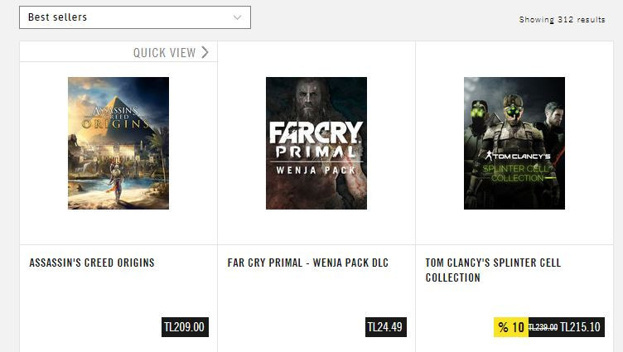 Uplay'de Türk Lirası dönemi başladı! - Resim : 1
