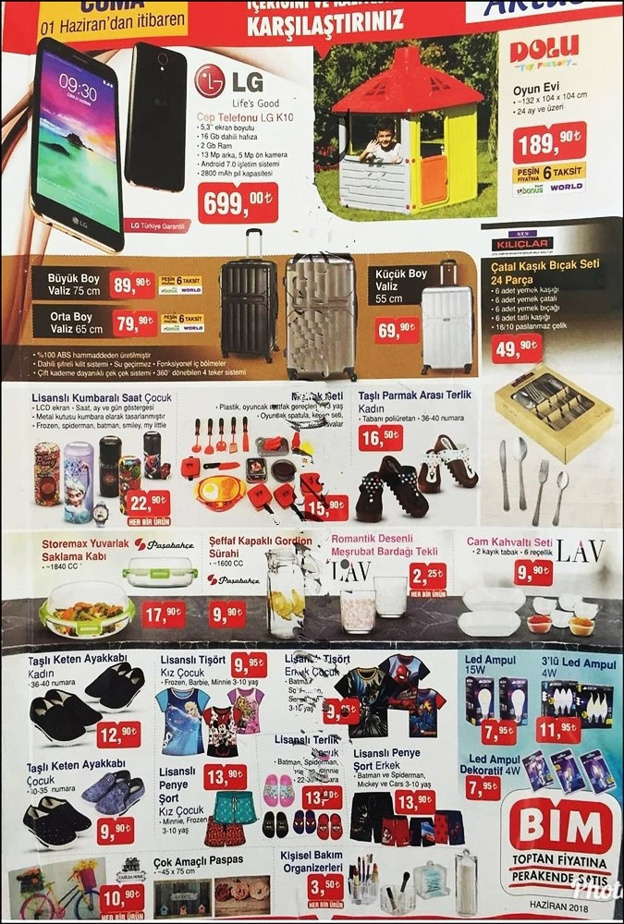 BİM'de LG K10 fırsatı! - Resim : 1