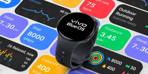 vivo Watch 3 BlueOS İşletim Sistemi ve Uzun Pil Ömrüyle Karşınızda - Resim : 1