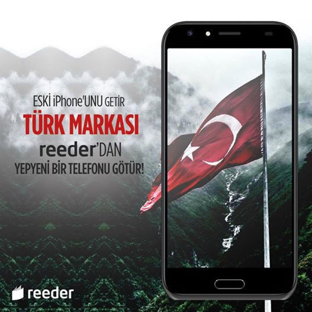 Türk markası Reeder'dan iPhone değişim kampanyası! - Resim : 1