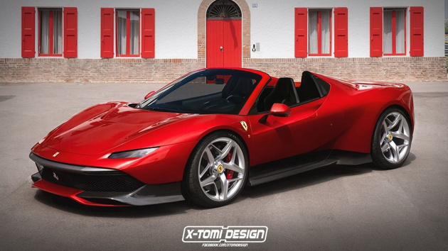 Ferrari SP38 sonunda yüzünü gösterdi! - Resim : 1