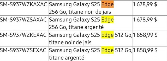 Samsung'dan talihsiz sızıntı: Galaxy S25 Edge'in fiyatı yanlışlıkla ortaya çıktı - Resim : 1