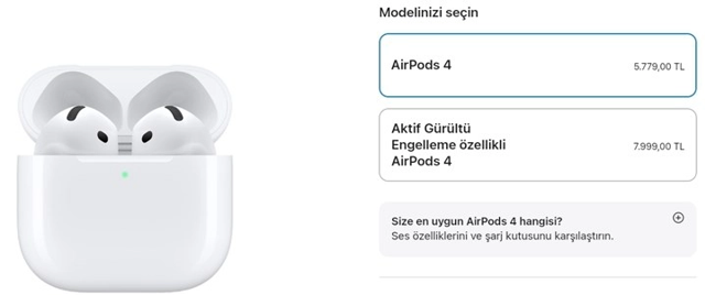 AirPods 4 Türkiye fiyatı belli oldu - Resim : 1