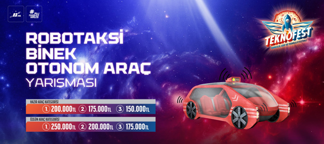 TEKNOFEST Robotaksi binek otonom araç yarışmasında final heyecanı başladı - Resim : 1