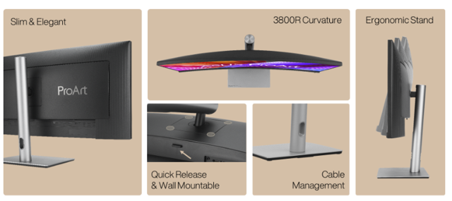 Asus yeni kavisli monitörünü tanıttı, ama ne monitör - Resim : 1