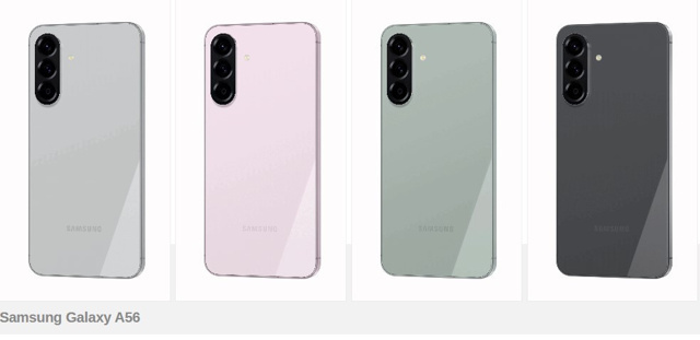 Samsung Galaxy A56 renk seçenekleri sızdırıldı - Resim : 1