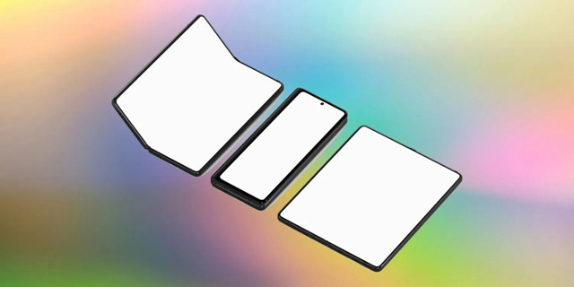 Apple'ın ilk katlanabilir iPhone Fold ortaya çıktı - Resim : 1