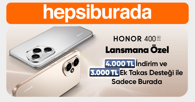 HONOR 400 Serisi Hepsiburada’da satışta - Resim : 1