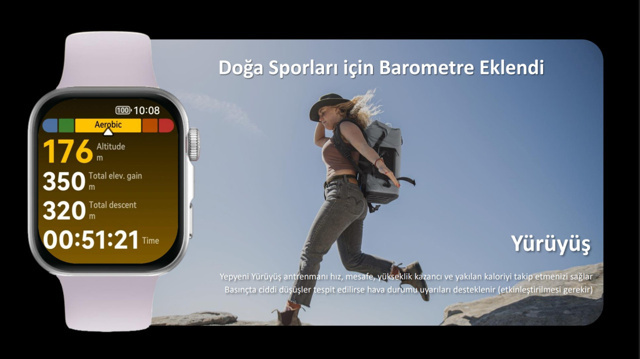Huawei'den Apple Watch'a dişli rakip, daha ucuz, daha kaliteli; Huawei Watch Fit 4 Pro - Resim : 3