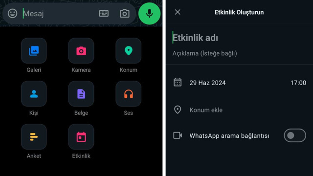 Artık agalarla o pikniği yapabileceksiniz, WhatsApp etkinlikler özelliğini duyurdu - Resim : 1