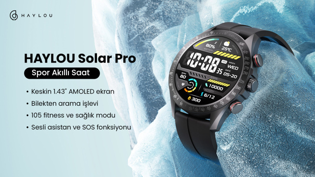 Haylou Solar Pro: Harika özellikler, uygun fiyat - Resim : 1