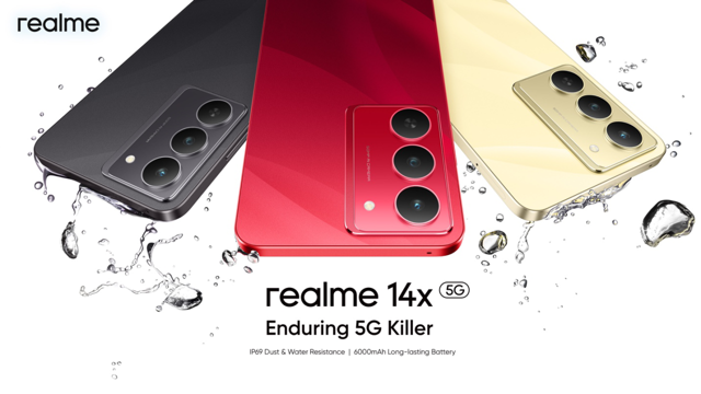 Realme 14x modelini duyurdu: Orta segmentin kralı olacak - Resim : 1