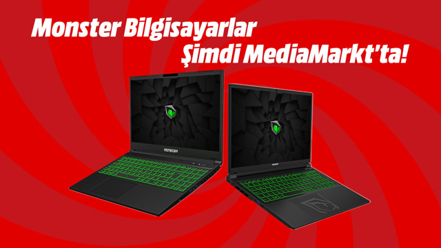 Monster oyun bilgisayarları MediaMarkt mağazalarında! - Resim : 1