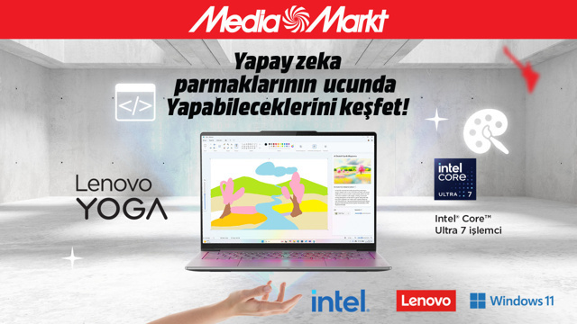 MediaMarkt, Intel, Lenovo ve Microsoft’tan iş birliği: Yapay zekâyı keşfetmeye hazır mısınız? - Resim : 1
