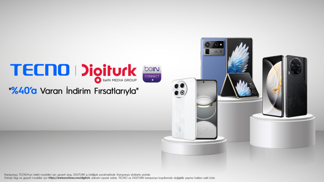 TECNO ve Digiturk’ten Avantajlı İş Birliği: Seçili Akıllı Telefonlarda %40’a Varan İndirim - Resim : 1