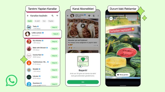 WhatsApp, yeni özelliklerle daha fazla kanal ve işletmenin bulunmasına yardımcı oluyor - Resim : 1