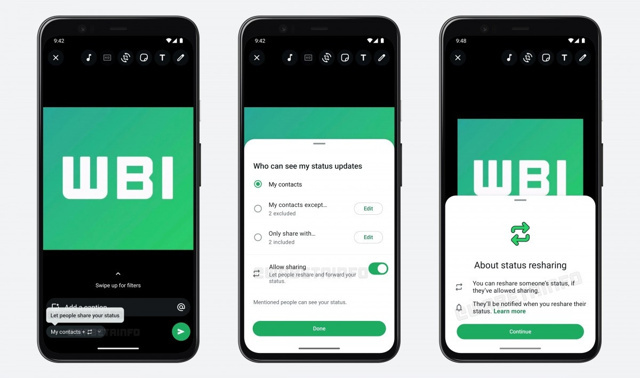 WhatsApp durumlarında yeni dönem: Artık başkalarıyla paylaşmak mümkün - Resim : 1