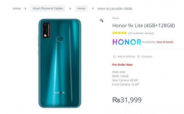 Honor 9X Lite özellikleri ve fiyatı belli oldu - Resim : 1