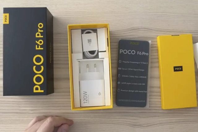 Poco F6 Pro lansmandan önce kutusundan çıkarıldı - Resim : 1