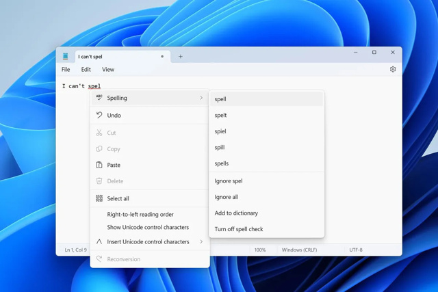 Microsoft, uzun zamandır beklenen bir özelliği sonunda Not Defteri'ne ekledi - Resim : 1