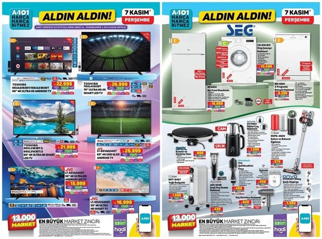 A101 uygun fiyata Android TV satıyor, bu fırsat kaçmaz - Resim : 1