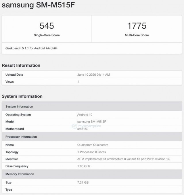 Samsung Galaxy M51 özellikleri netleşti - Resim : 2