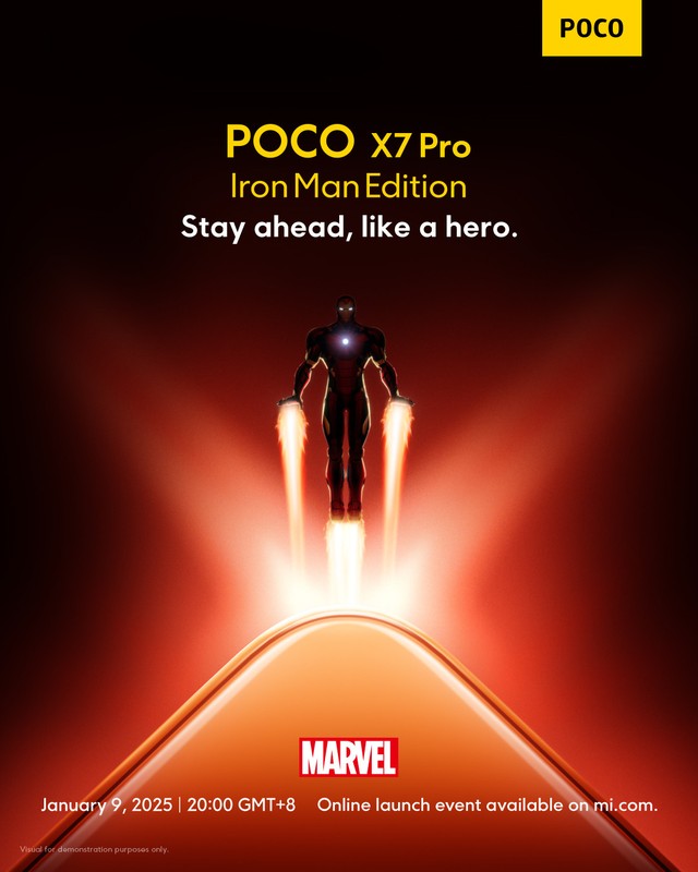 Iron Man kadar güçlü: Karşınızda POCO X7 Pro Iron Man Edition - Resim : 1