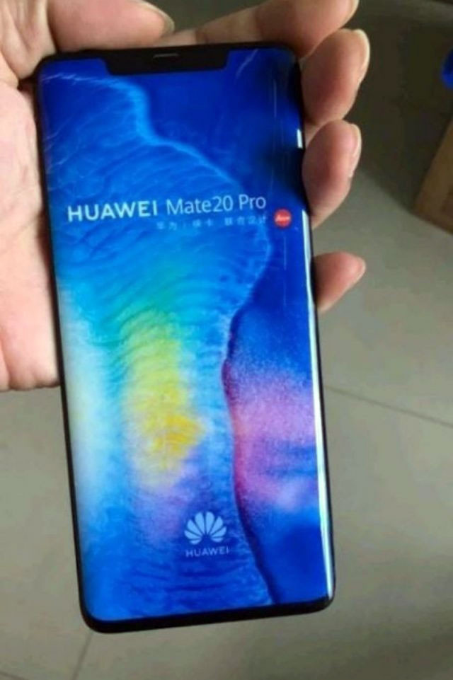 Huawei Mate 20 Pro yeniden sızdı - Resim : 1