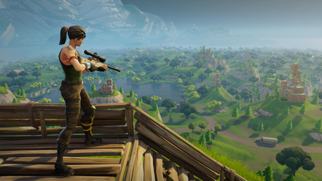 Fortnite Nintendo Switch'e geliyor! - Resim : 1