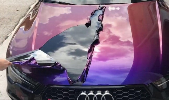 Soyulabilir otomobil boyası üretildi! - Resim : 1