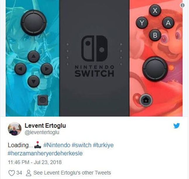 Nintendo Switch yakında Türkiye'de! - Resim : 1