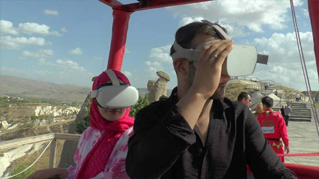 Kapadokya'da sanal balon turu - Resim : 2