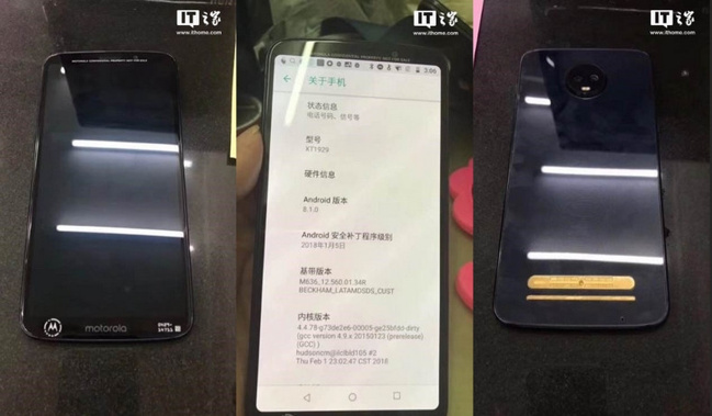 Moto Z3 Play'in görüntüleri ortaya çıktı! - Resim : 1