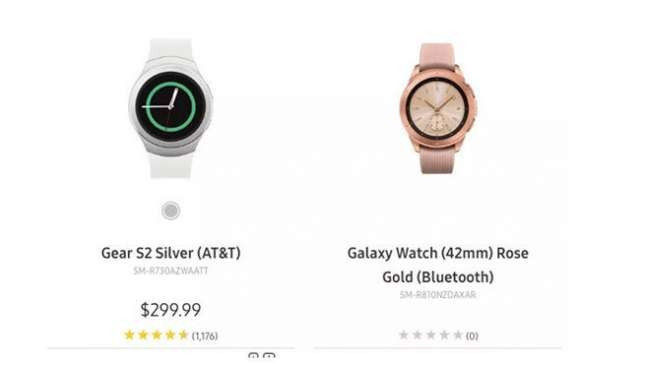 Samsung yanlışlıkla Galaxy Watch'u sızdırdı! - Resim : 1