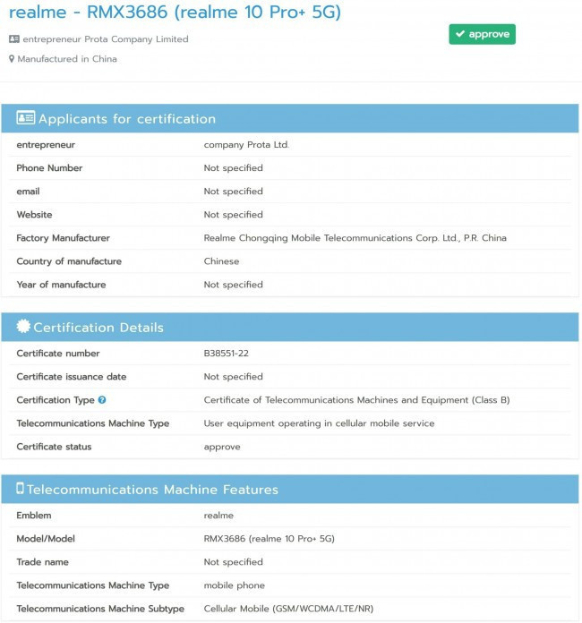 Realme 10 Pro+ gümbür gümbür geliyor! - Resim : 1