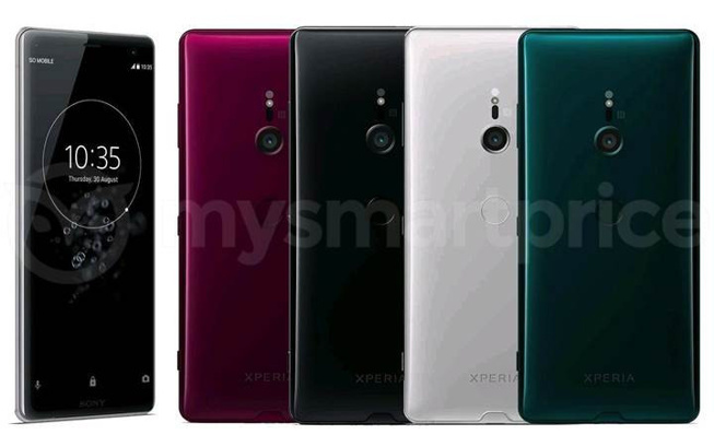 Xperia XZ3 dört farklı renk seçeneği ile geliyor! - Resim : 1