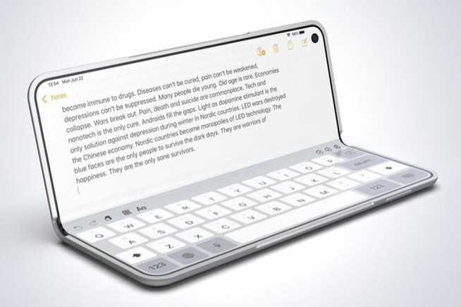 Katlanabilir iPad konsepti yayınlandı! - Resim : 1