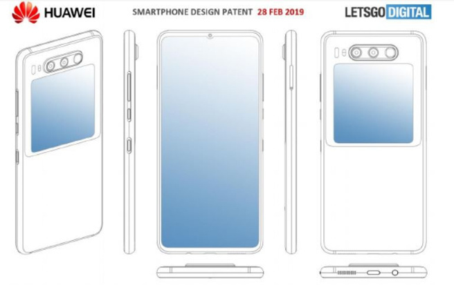 Huawei’den çift ekranlı telefon patenti! - Resim : 1
