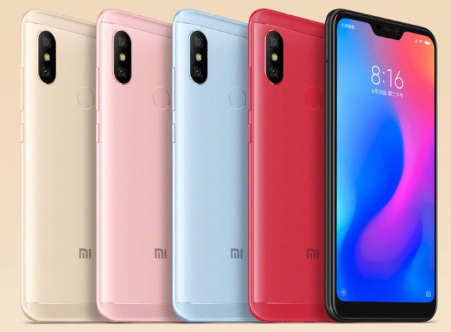 Redmi 6 Pro resmi olarak duyuruldu! - Resim : 1