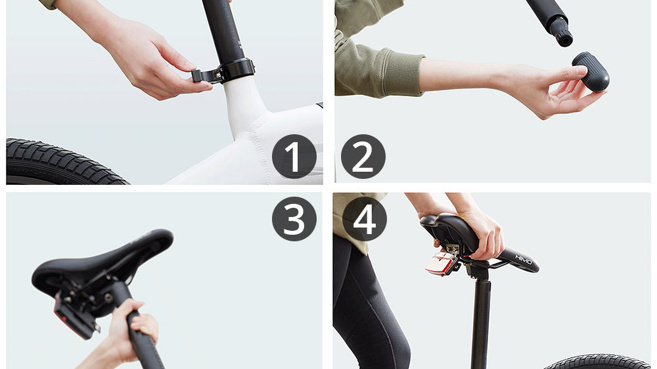 Xiaomi’nin 80 km menzilli elektrikli bisikleti: HIMO C20 - Resim : 2