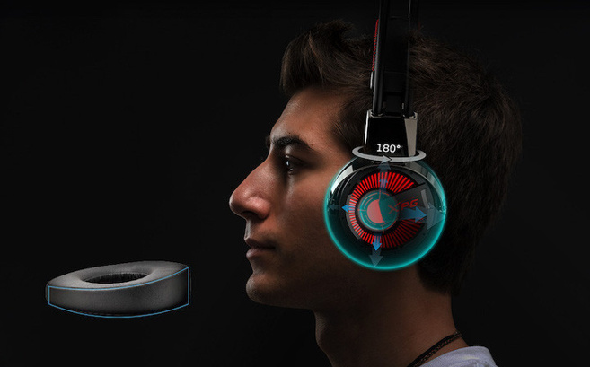 XPG Precog oyuncu kulaklığı incelemesi - Resim : 1