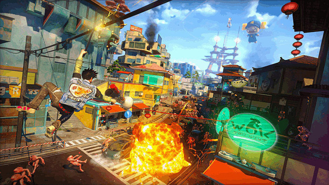 Xbox One'a özel olan Sunset Overdrive PC'ye gelebilir! - Resim : 1